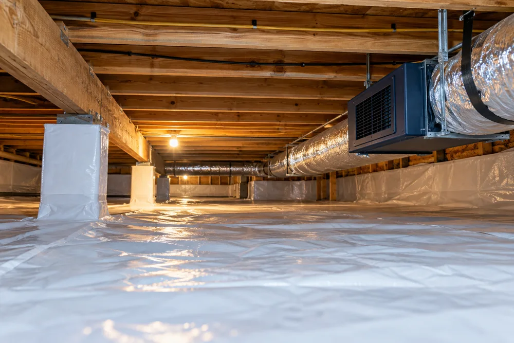 Crawl Space Mold Remediation — illustrative restoration scene