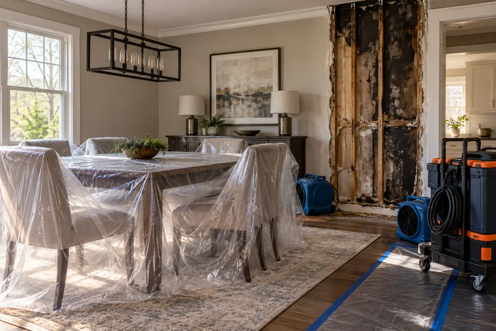 Fire Damage Restoration — illustrative restoration scene