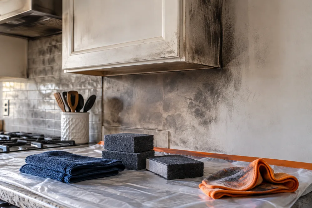 Smoke & Soot Cleanup — illustrative restoration scene