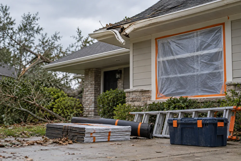 Storm Damage Restoration — illustrative restoration scene